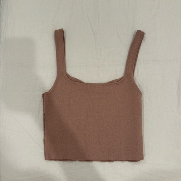 ASTR Milano sweater tank in Mauve - Picture 2 of 3